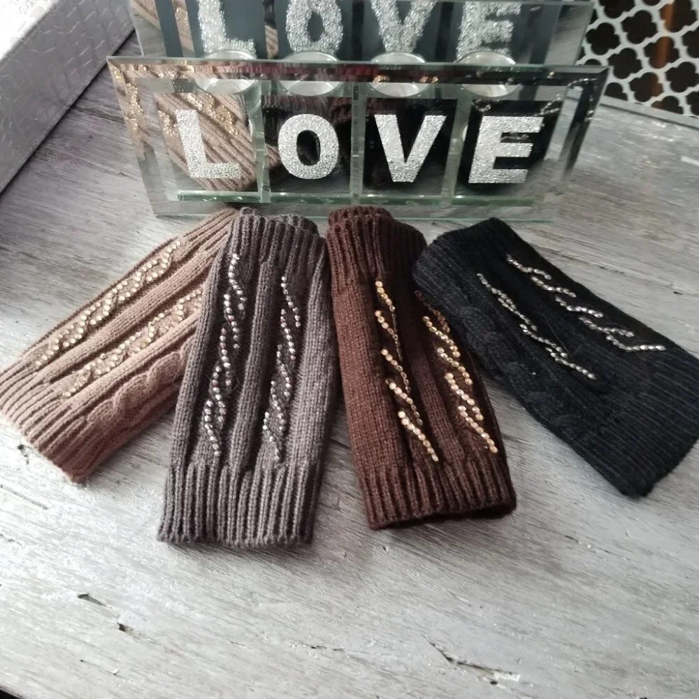 Rhinetstone Mittens / Gloves